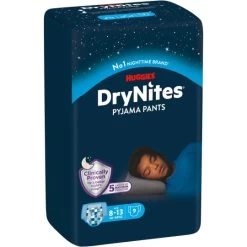 Huggies DryNites Pyjama Pants Boy 8-13 Jahre 30-48KG 9ST