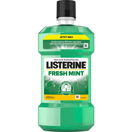 Listerine Fresh Mint Mundspülung 600ML