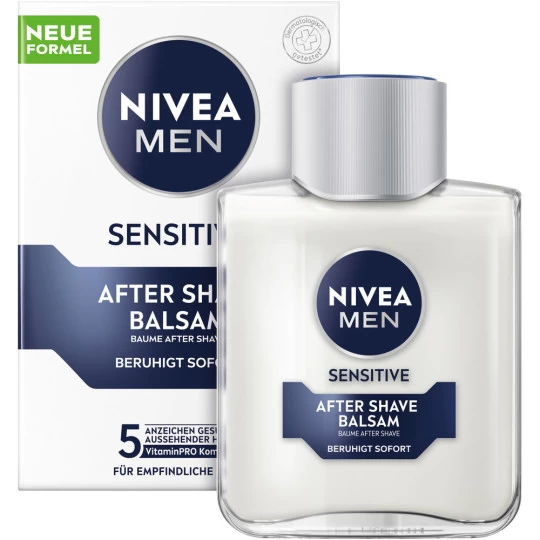 Nivea Men Sensitive Aftershave Balsam 100ML 1 Nivea Men Sensitive Aftershave Balsam 100ML
