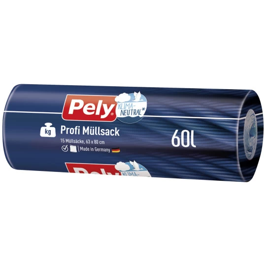 Pely Profi Müllsack 60L 15ST 1 Pely Profi Müllsack 60L 15ST