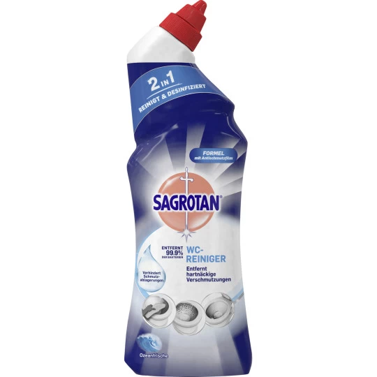 Sagrotan WC Reiniger Ozeanfrische 750ML 1 Sagrotan WC Reiniger Ozeanfrische 750ML
