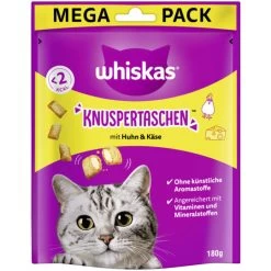 Whiskas Knuspertaschen Mit Huhn Und Käse 180G